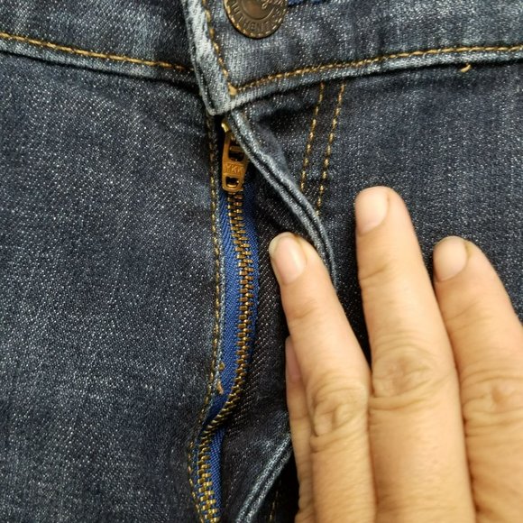 Wrangler Jeans Mens 33x30 Retro Dark Wash Stretch Mid Rise Slim Boot - Picture 3 of 16